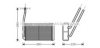 AVA QUALITY COOLING AU6177 Heat Exchanger, interior heating